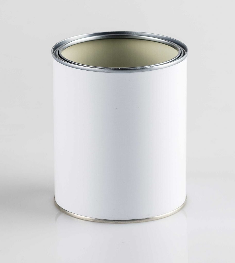 Barattolo cilindrico in metallo Ø 99 mm